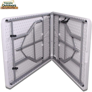 Tavolo Pieghevole in Resina 244x76x72cm HDPE Strut