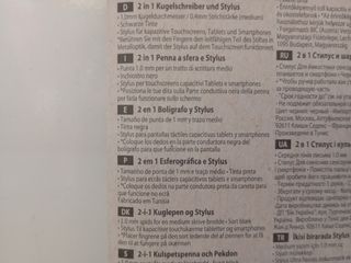 Bolígrafo BIC Cristal Stylus negro