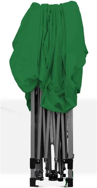 Gazebo 3 x 3 metri Tessuto Poliestere Struttura in