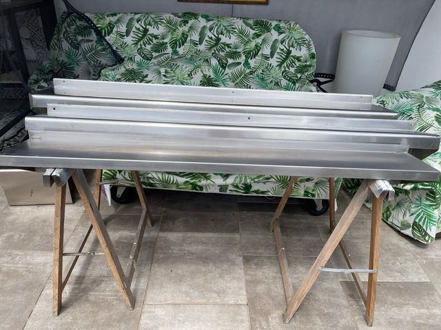 ESTANTERIAS DE INOXIDABLE SOLO DOS