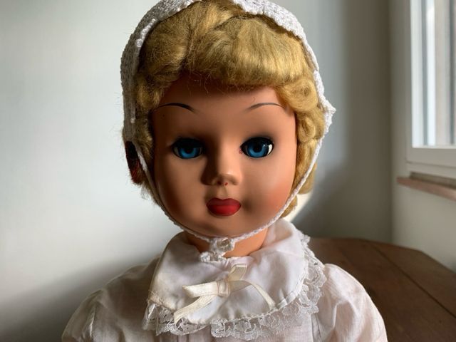 Bambola grande dell’800 “fatta a mano”