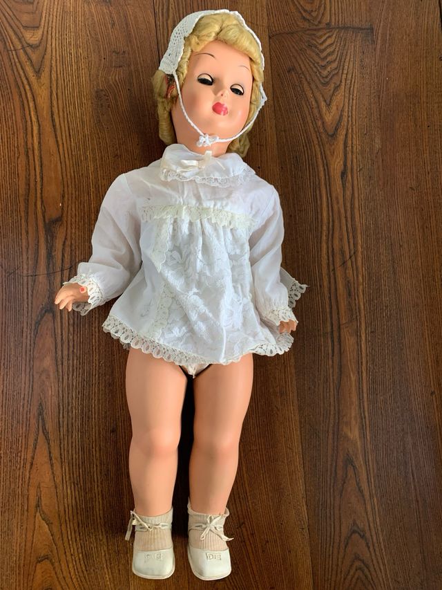 Bambola grande dell’800 “fatta a mano”