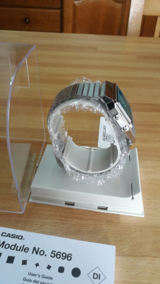 Casio AQ-800EC-2ADF orologio vintage blue tiffany