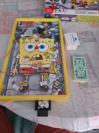 Juego operación Bob esponja
