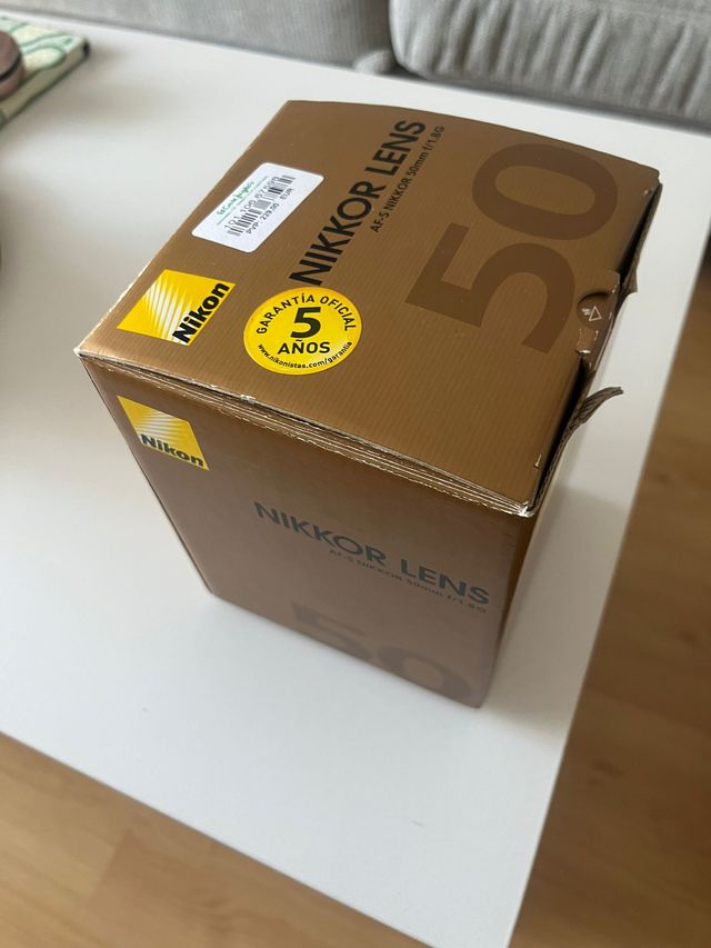 Objetivo para câmera reflex nikon 50mm 1.8