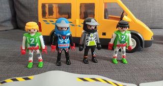 Playmobil: furgoneta+motocross