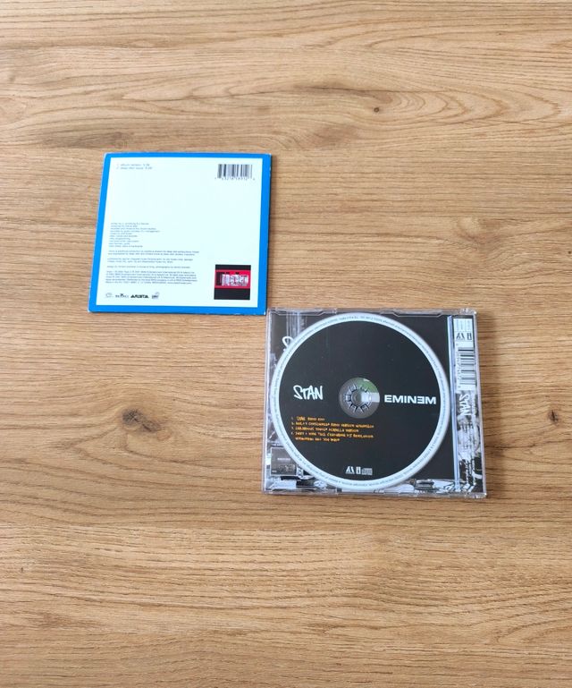 Lote 2 CD single Eminem y Dido