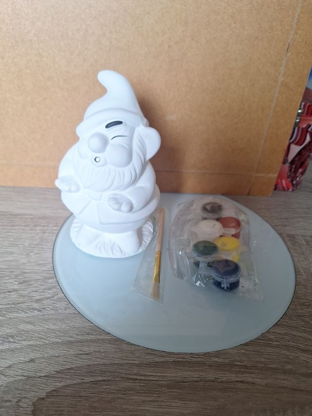 Hucha Gnomo para pintar