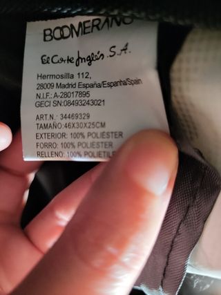 Bolso deportivo Boomerang