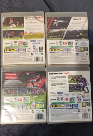 PACK FIFA PS3 (10, 11, 12, 13)