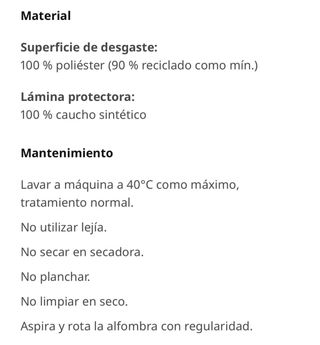 Alfombra Gris - Pelo Largo