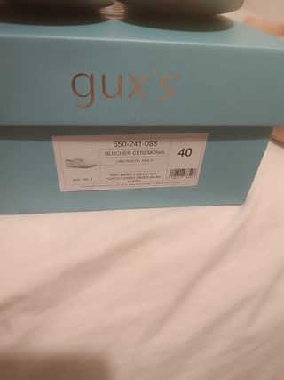 Zapatos gux's niño comunión