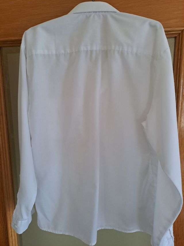 Camisa blanca 10 años - talla 30