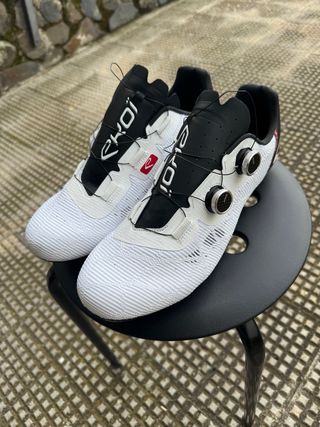 Zapatillas ciclismo EKOI C4 carbono talla 45 