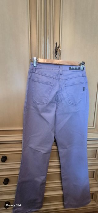Jeans lilla elasticizzati