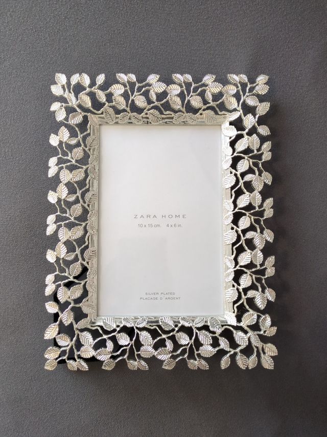 Marco Zara Home plateado