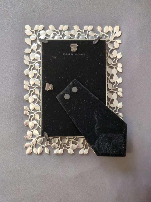 Marco Zara Home plateado