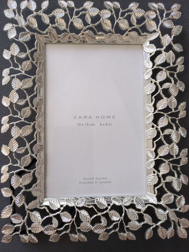 Marco Zara Home plateado