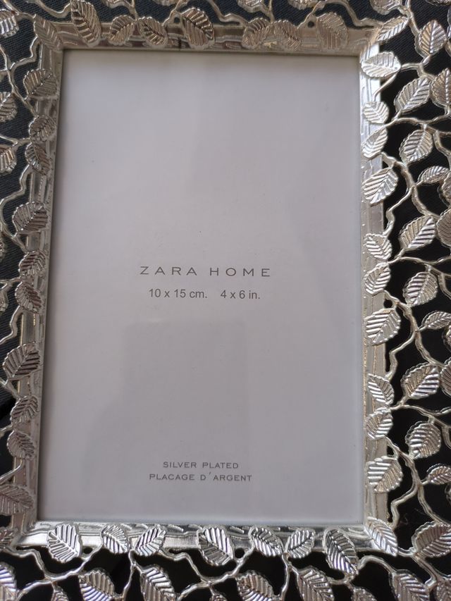 Marco Zara Home plateado