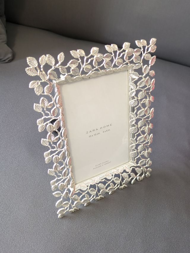 Marco Zara Home plateado