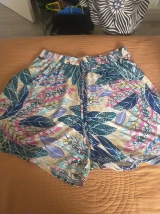 falda pantalón y falda vaquera