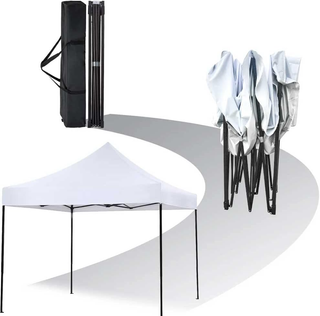 Gazebo Tessuto Poliestere Struttura in Metallo Fie