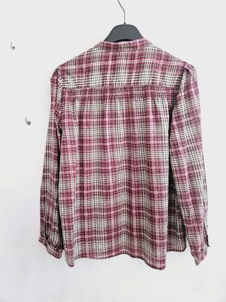 Camisa de cuadros Zara