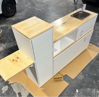 Muebles camper: cocina y almacenaje