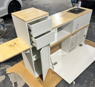 Muebles camper: cocina y almacenaje