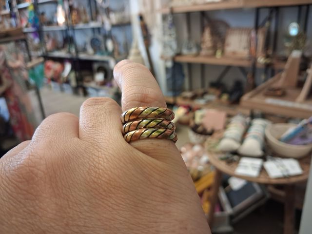 Anillo 3 metales