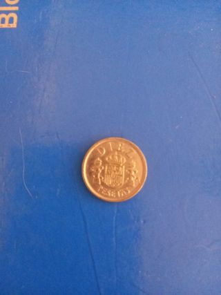 Moneda 10 Pesetas España