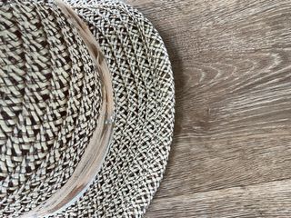 Cappelino paglia beige-marrone