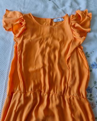 Vestito arancione estivo