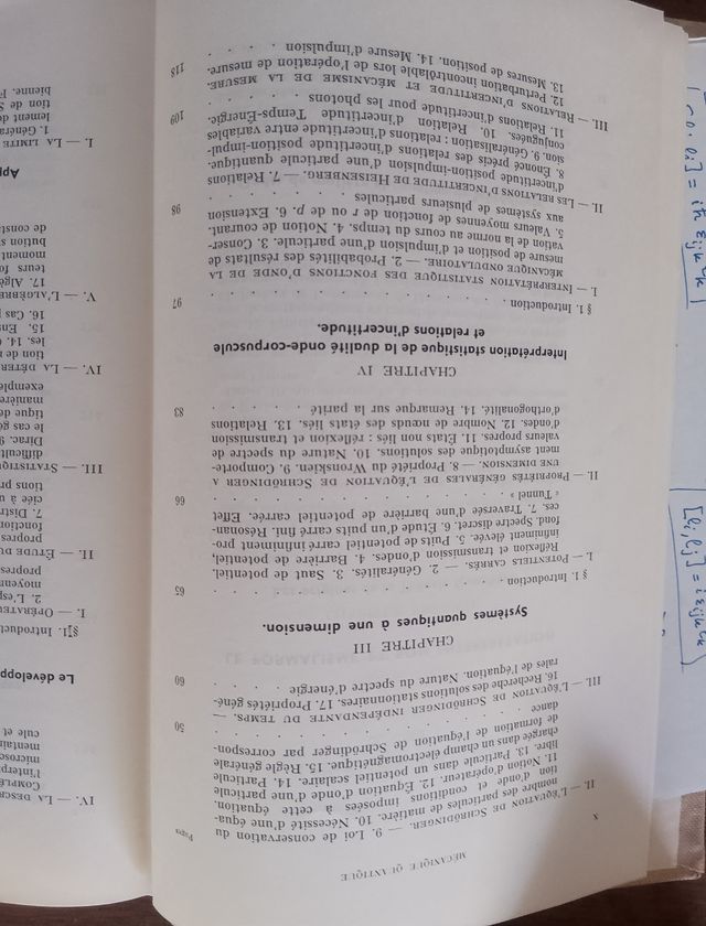 Mécanique quantique - Tome 1 e 2