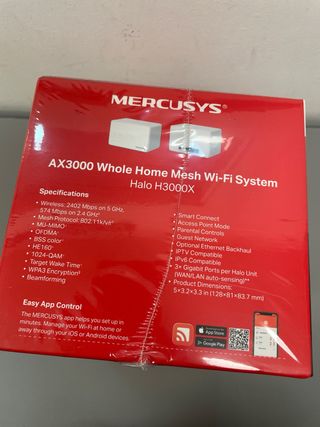 Mercusys Halo H3000X2Pack  Router Sistema WiFi 6