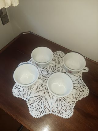 Servizio the e da caffè vintage in sasso