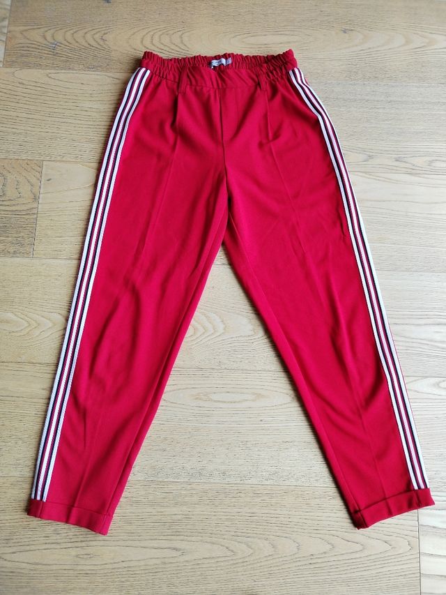 Pantaloni rossi Bershka - tg. S