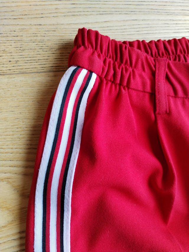 Pantaloni rossi Bershka - tg. S