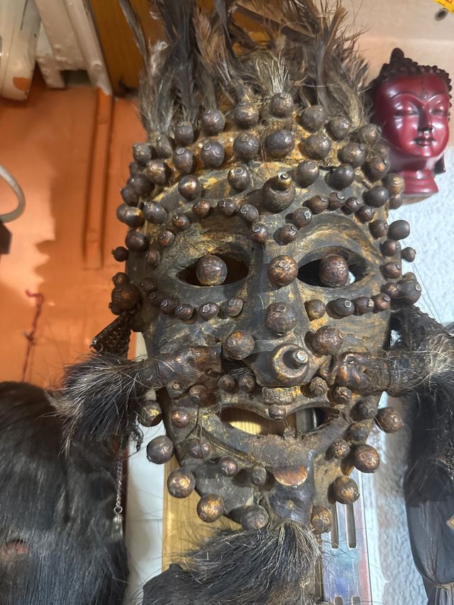 Máscara Tibetana Antigua