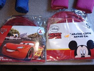 2 KITS ALMOHADILLAS CERVICALES Y CINT. Y PARASOL