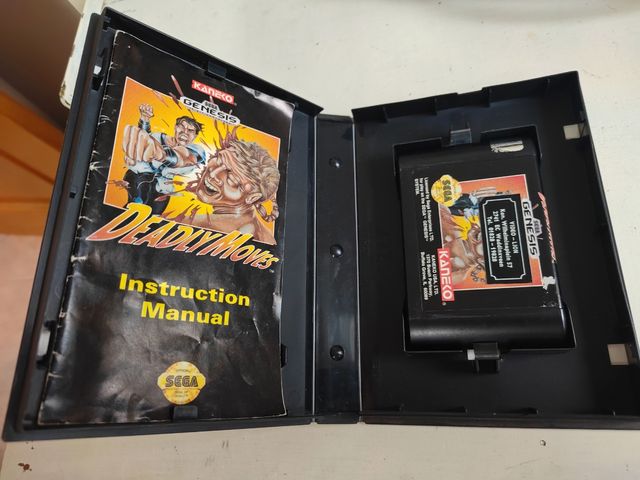 Deadly moves sega megadrive genesis