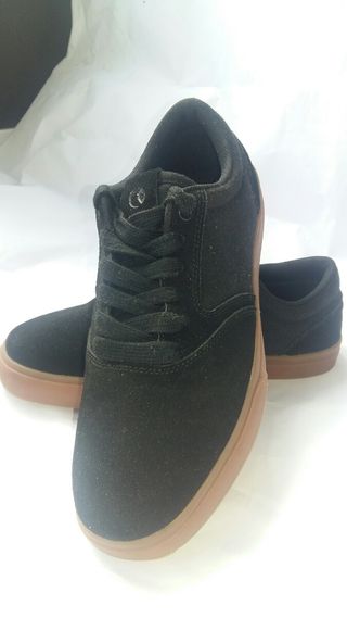 Zapatillas negras tipo Vans - Talla 40