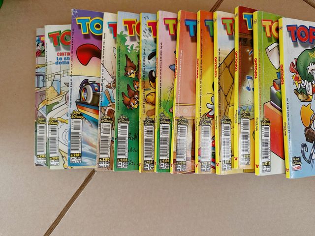 Lotto 13 Fumetti Topolino anni 1999/2001