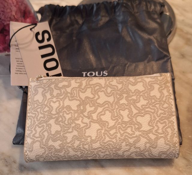 Monedero TOUS Kaos Mini beige