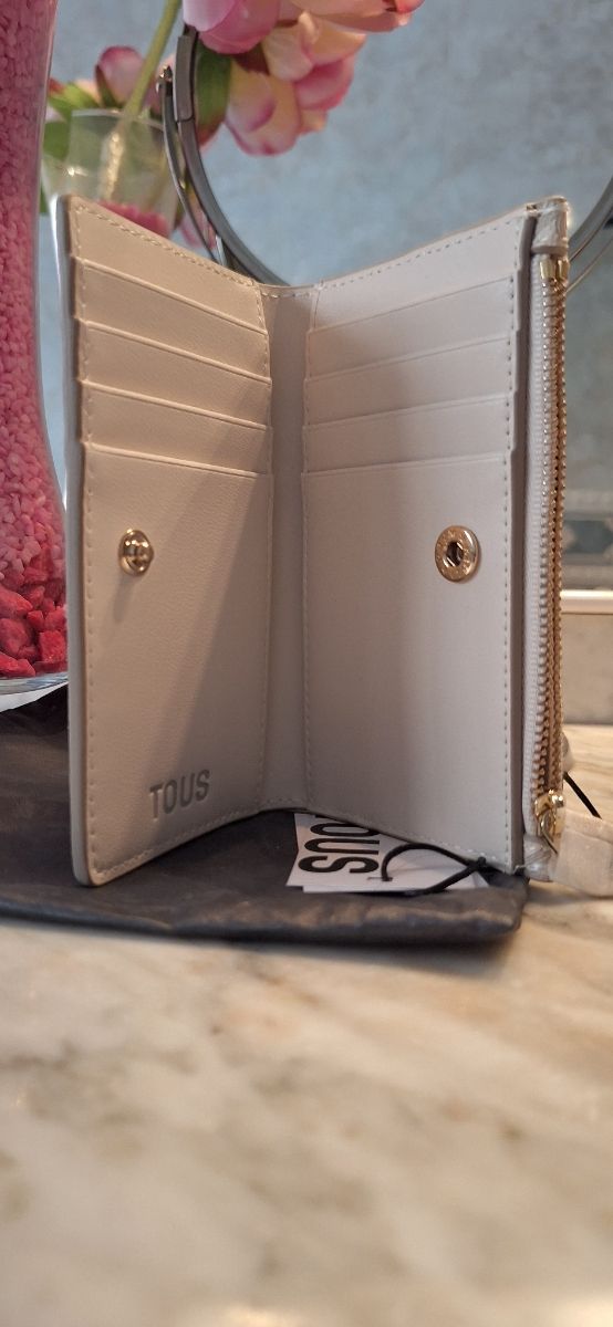 Monedero TOUS Kaos Mini beige