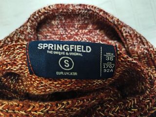 Jersey Springfield marrón talla S