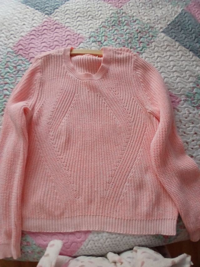 Suéter rosa | Talla L