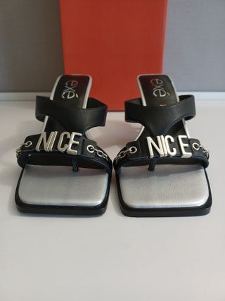 EXE mules JOSEPHINE-011, talla 38 plantilla 24cm