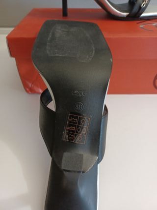 EXE mules JOSEPHINE-011, talla 38 plantilla 24cm