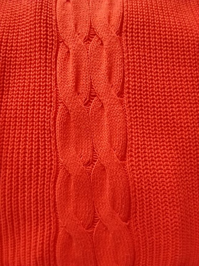 Suéter H&M naranja talla 46-48